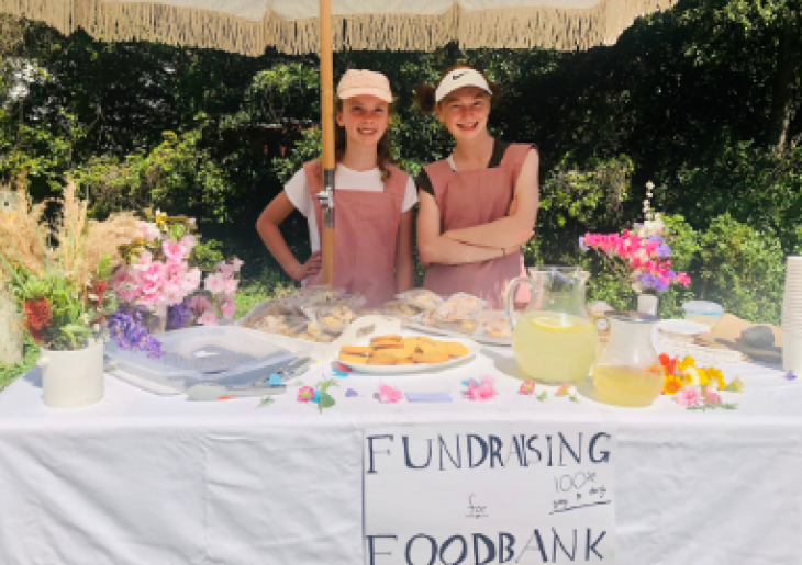 Students sell cakes to raise funds for FoodBank