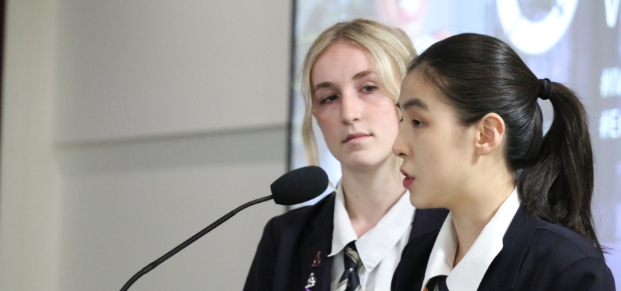 CCGS students talk openly about equitable change for International Women's Day