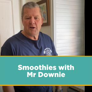 Making a Smoothie with Mr Downie